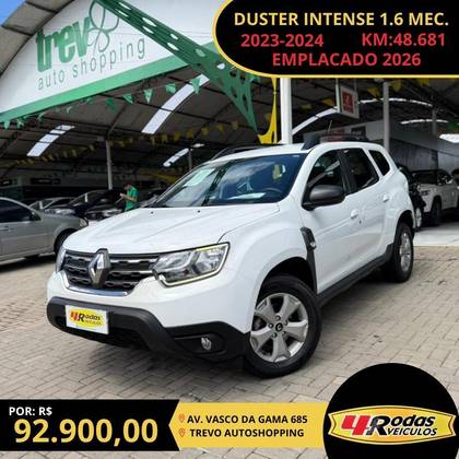 RENAULT DUSTER 1.6 16V SCE FLEX INTENSE MANUAL RENAULT DUSTER 1.6 16V SCE FLEX INTENSE MANUAL